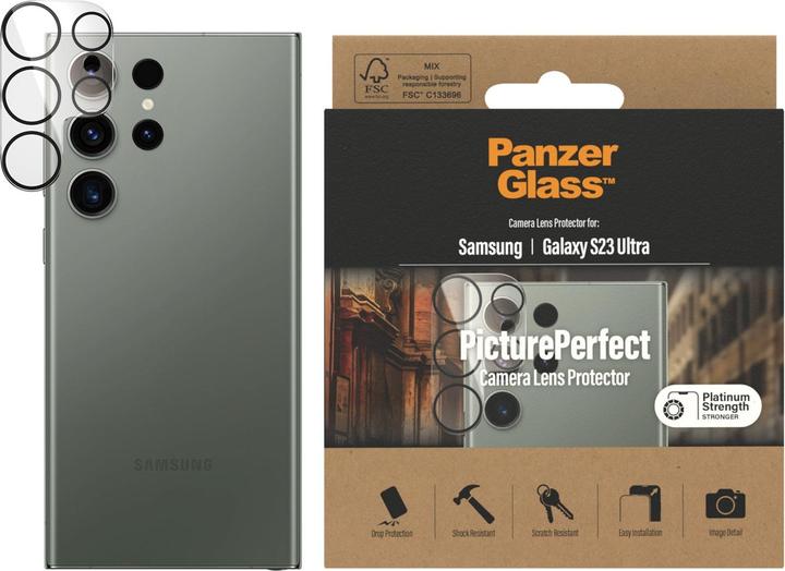 PanzerGlass PicturePerfect (1 Stück, Samsung Galaxy S23 Ultra)