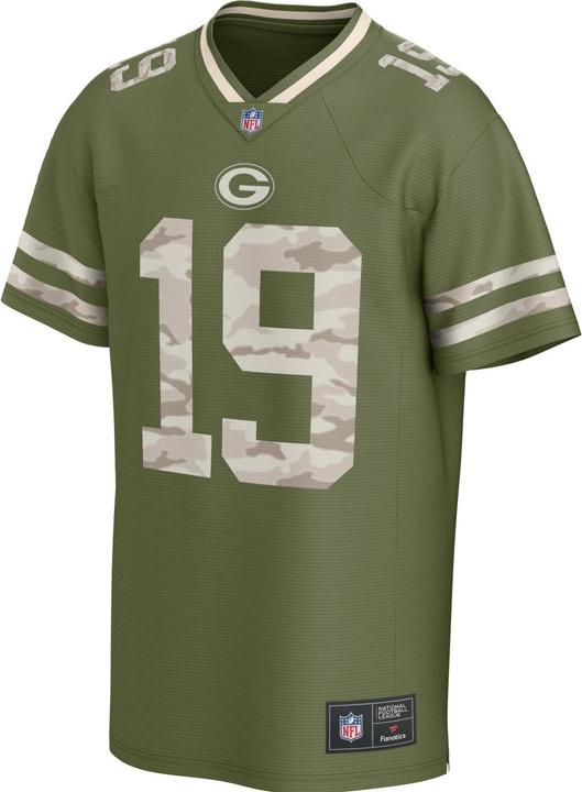Fanatics Green Bay Packers NFL Supporters Jersey oliv camo - XL (XL)