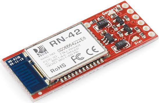 Actual product image SparkFun Bluetooth Modem BlueSMiRF Silver (Radio module)
