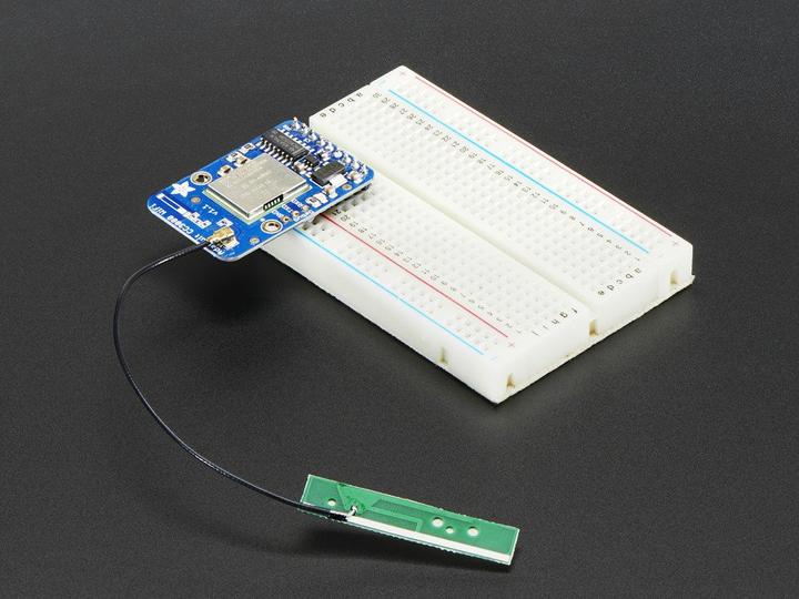 Actual product image Adafruit 2.4GHz Mini Flexible WiFi Antenna w/uFL Connector 100mm (Aerial)