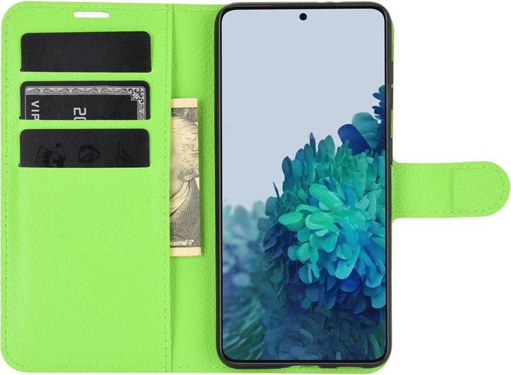 Produktbild Cover-Discount Galaxy S21 - Leder Etui Hülle grün (Samsung Galaxy S21)