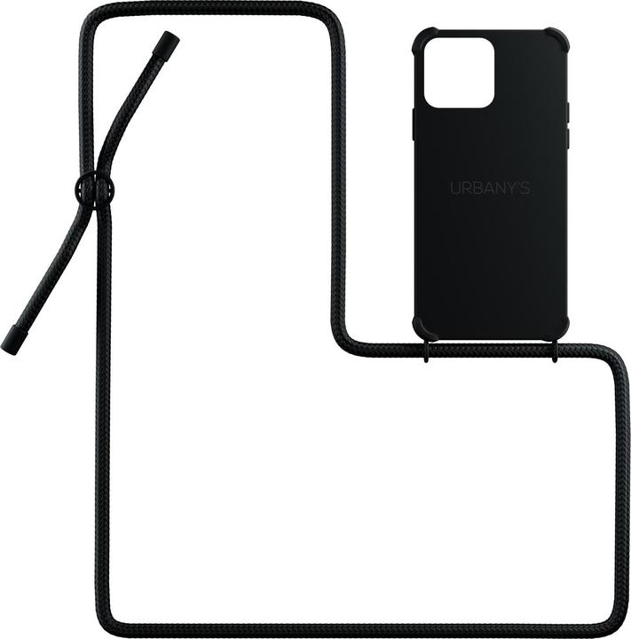 Actual product image Urbany's Necklace Cover with Cord All Black matt (Apple iPhone 14 Pro Max)