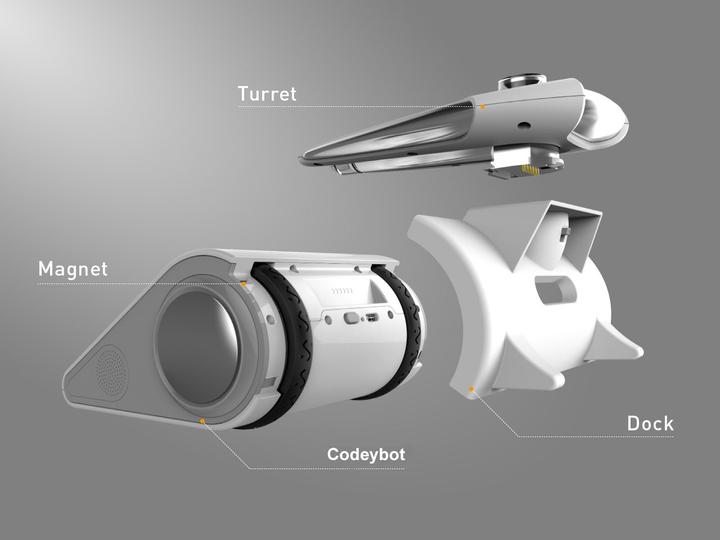 Image du produit Makeblock Codeybot LED Laser Turret