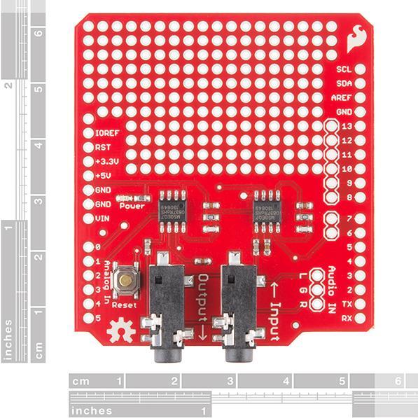 Actual product image SparkFun spectrum shield (Shield)