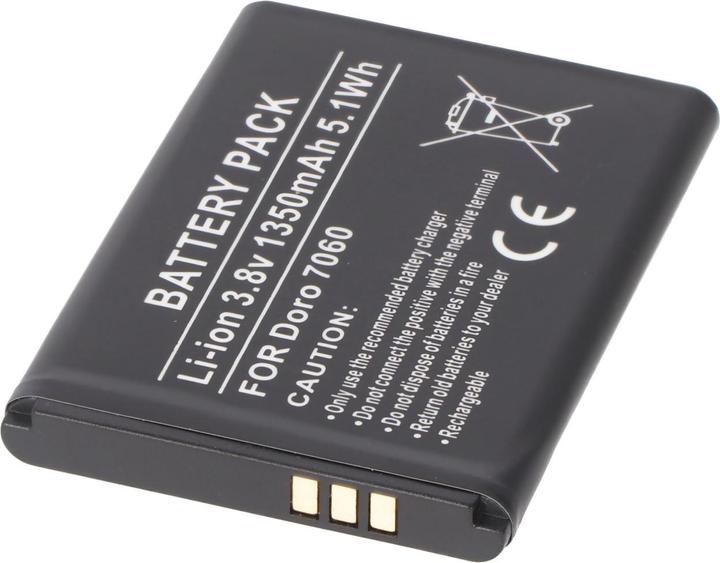 Image du produit AccuCell Batterie Doro 7060, DBS-1350A