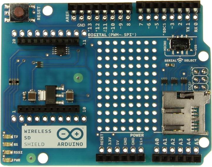 Actual product image Arduino Wireless Protoshield SD (Shield)
