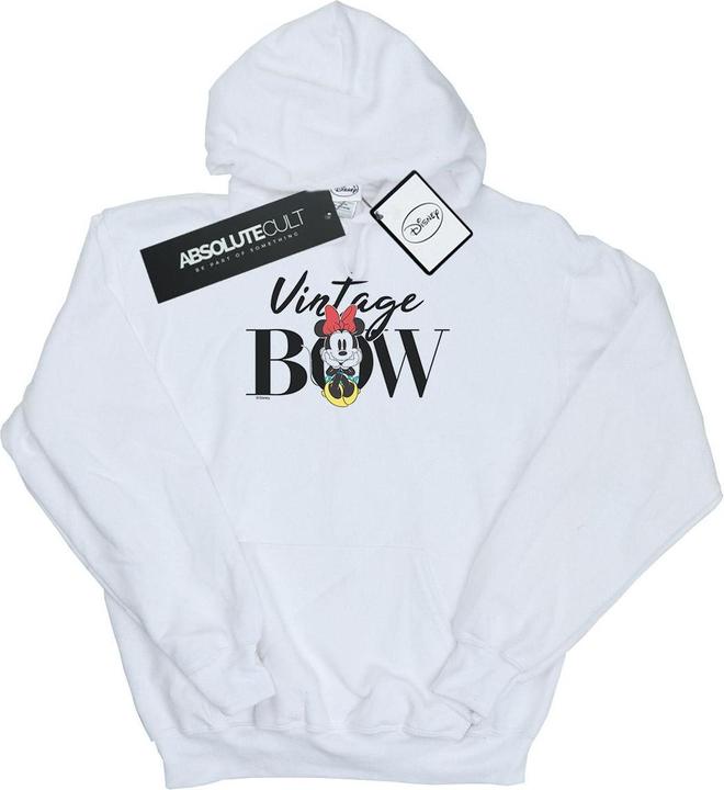 Immagine prodotto Disney Minnie Mouse Vintage Bow Felpa con Cappuccio Uomo (XL)