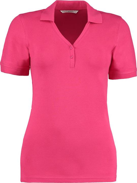 Immagine prodotto Kustom Kit Sophia ComfortecÂ® Polo a maniche corte con scollo a V (36)