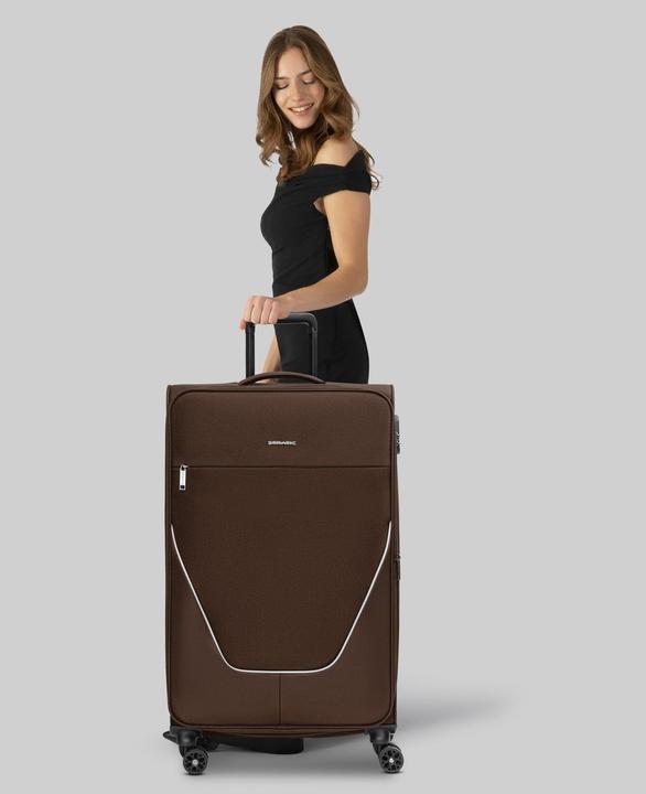 Produktbild Stratic taska 4-Rollen Trolley L 76 cm mit Dehnfalte (118 l, XL (ab 115l))