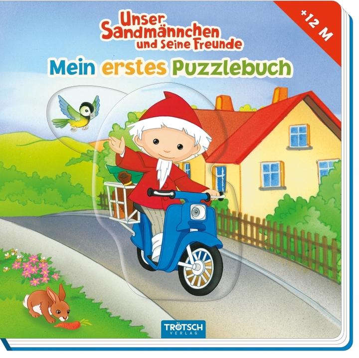 Actual product image My first puzzle book "Our Sandman" (German)