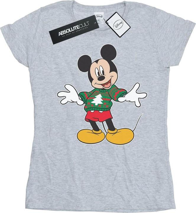 Image du produit Disney - T-shirt MICKEY MOUSE CHRISTMAS JUMPER STROKE - Femme (XL)