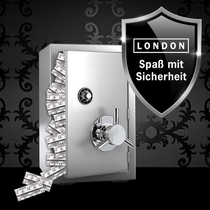 Produktbild London Q600 Extra Feucht Kondome – 1000 Stück (1000 Stk.)