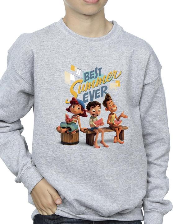 Actual product image Disney Boys Luca Best Summer Ever Sweatshirt (152, 158)