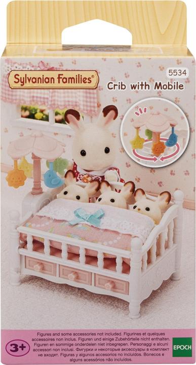 Image du produit Sylvanian Families Lit d'enfant avec mobile