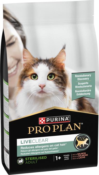 Produktbild Pro Plan Liveclear Sterilised (Adult, 1 Stk., 1400 g)