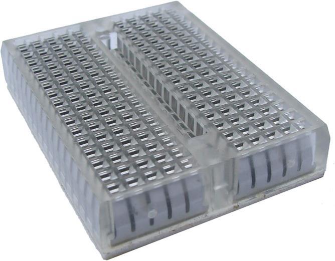 Produktbild Play-Zone Lochraster-Steckplatine Breadboard-170 Transparent