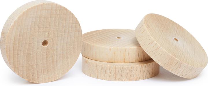 Produktbild VBS Holzscheiben/Räder, Ø 50 x 10 mm, 4 Stück