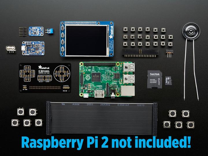 Produktbild PiGrrl2 Komponentenset inkl. Akku + SD-Karte