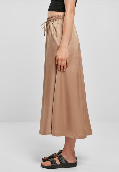 Produktbild Urban Classics midirock aus satin, damen (XS)