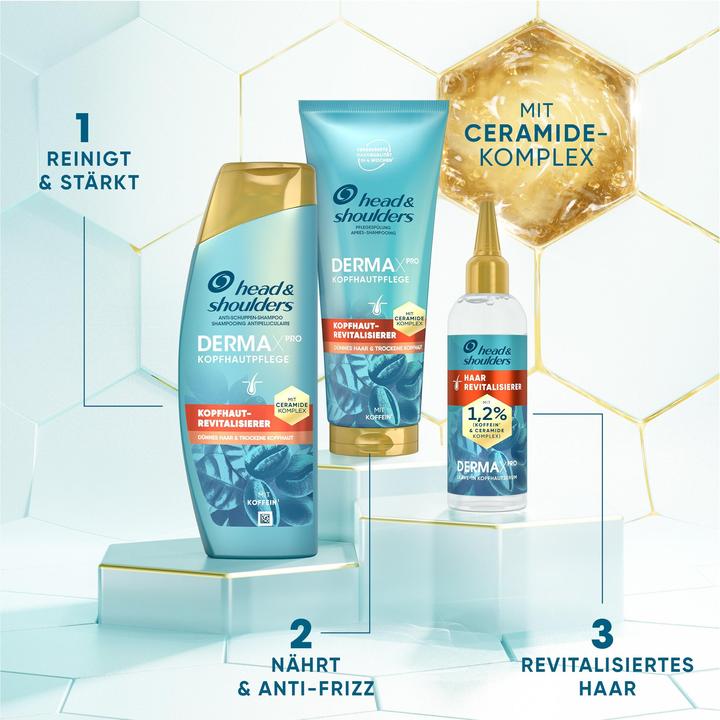 Actual product image Head & Shoulders Derma x Pro (250 ml, Liquid shampoo)