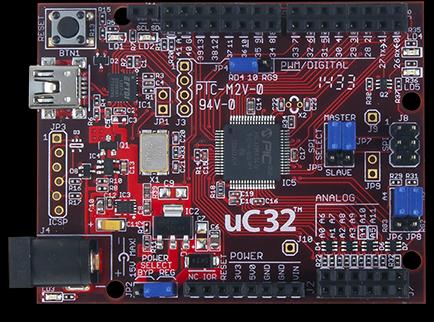 Actual product image Digilent ChipKit uC32 DevBoard with UNO R3 Headers (Electronics kit)