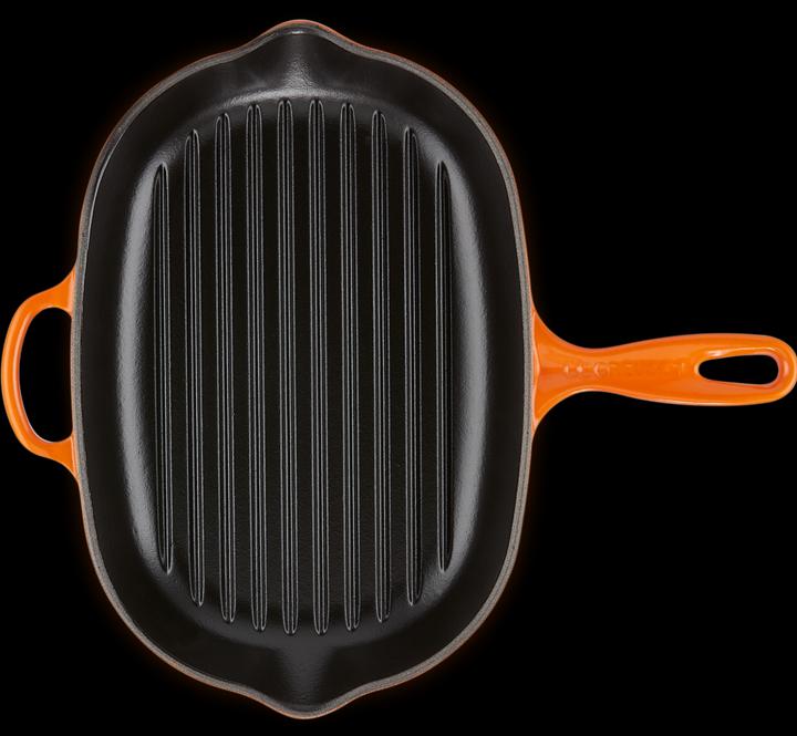 Actual product image Le Creuset Signature (32 cm, Grill pan, Cast iron)