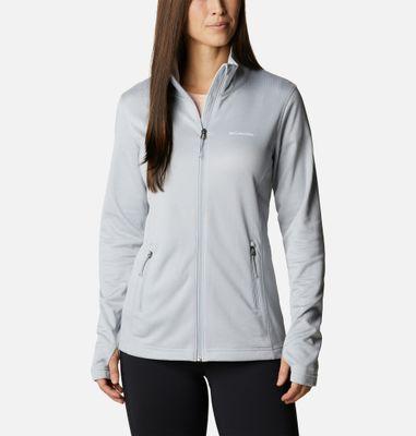 Columbia W Park View Grid Fleece Full Zip (L)