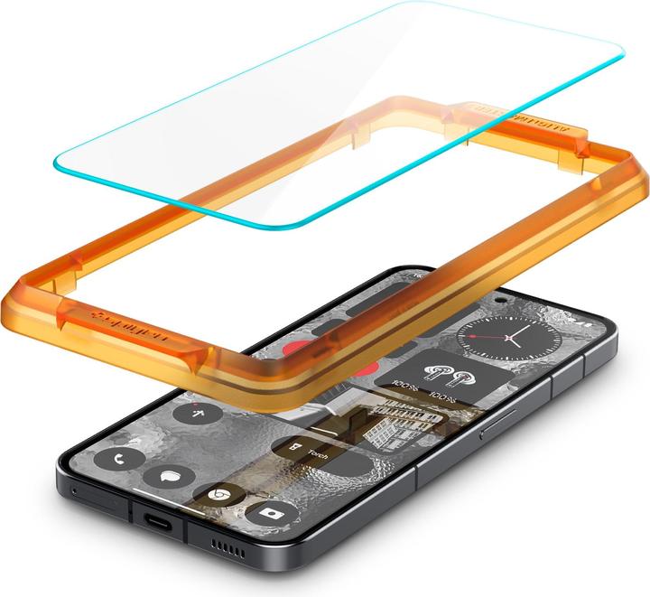 Actual product image Spigen ALM Glas.Tr Nothing Phone 2 2szt. szkło hartowane AGL06981 (2 Piece, Nothing Phone (2))