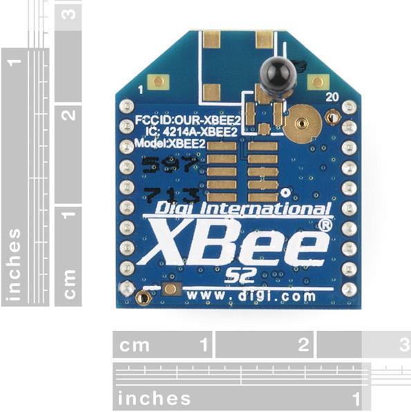 Actual product image Digi XBee 2mW Wire Antenna Series 2 (ZigBee Mesh)