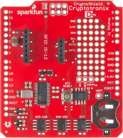 Image du produit SparkFun CryptoShield (Bouclier)