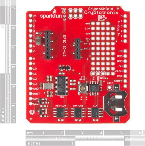Image du produit SparkFun CryptoShield (Bouclier)