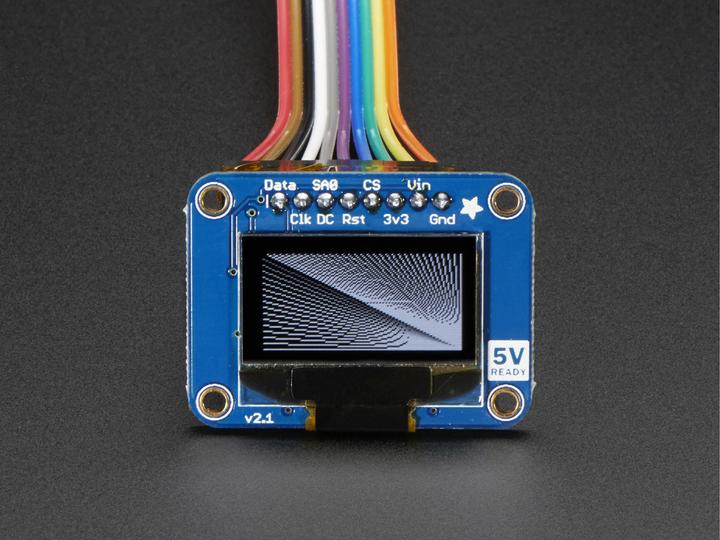 Immagine prodotto Adafruit Display grafico OLED monocromatico 0,96" 128x64 (Display)