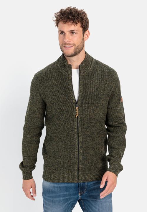 Produktbild Camel Active Strickjacke mit Reissverschluss (6XL)