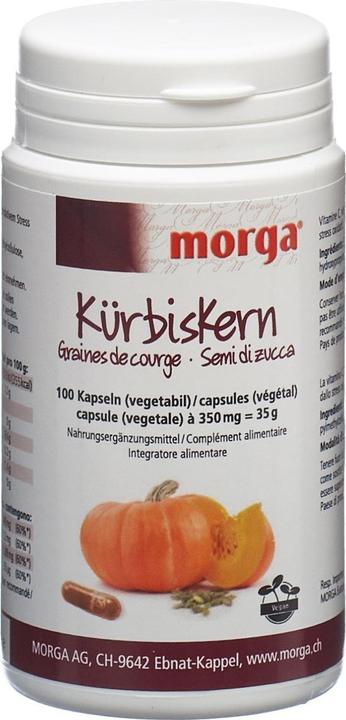 Produktbild Morga Kürbiskernkapseln (100 Stück, Kapseln, 35 g)