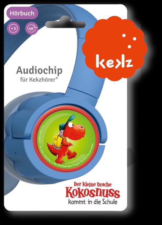 Actual product image Kekz Audio chip The Little Dragon Coconut comes to school (German)