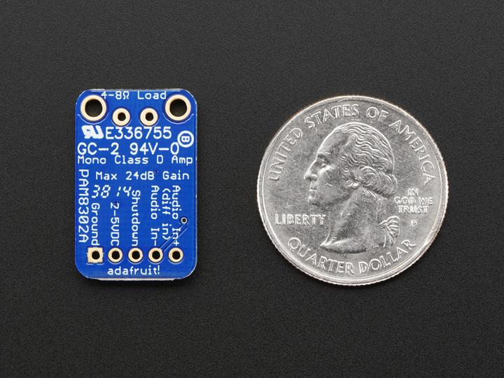 Immagine prodotto Adafruit Amplificatore audio mono 2.5W classe D PAM8302 (Estensione)