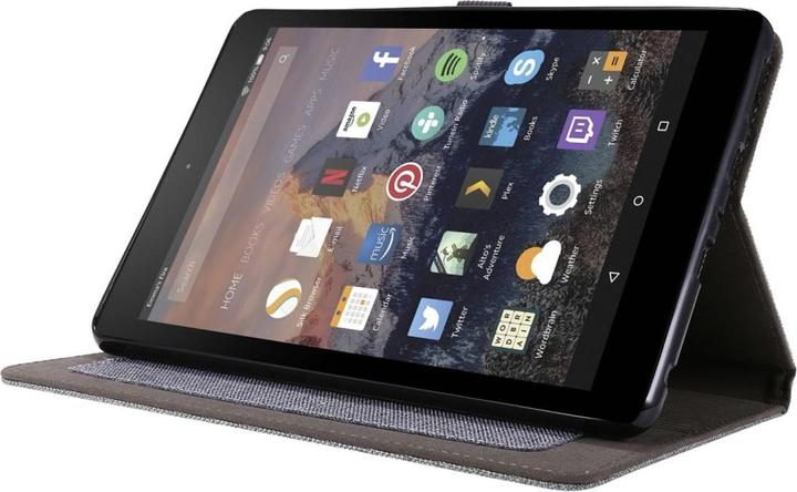 Actual product image König Design Protective Case for Amazon Fire HD 8 (2020) Smart Cover Case Cover Tablet Case New (Fire HD 8 (2020))