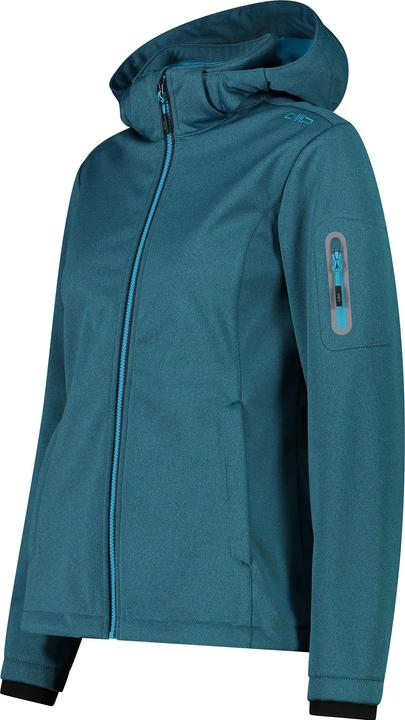 Produktbild CMP Campagnolo Women's Jacket Zip Hood Melange Softshell (40, M)