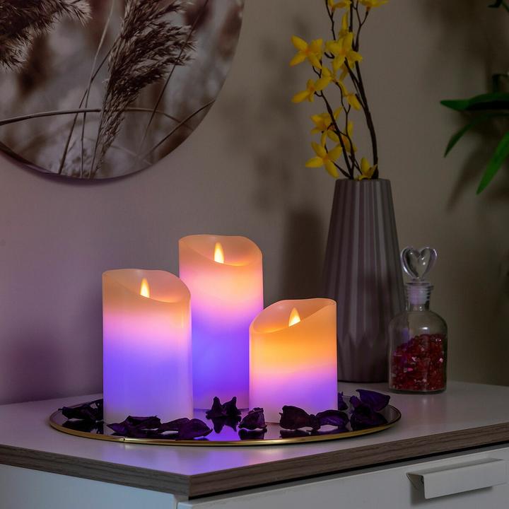 Image du produit InnovaGoods Lumière LED à piles - multicolore - 3 pcs (3 x)