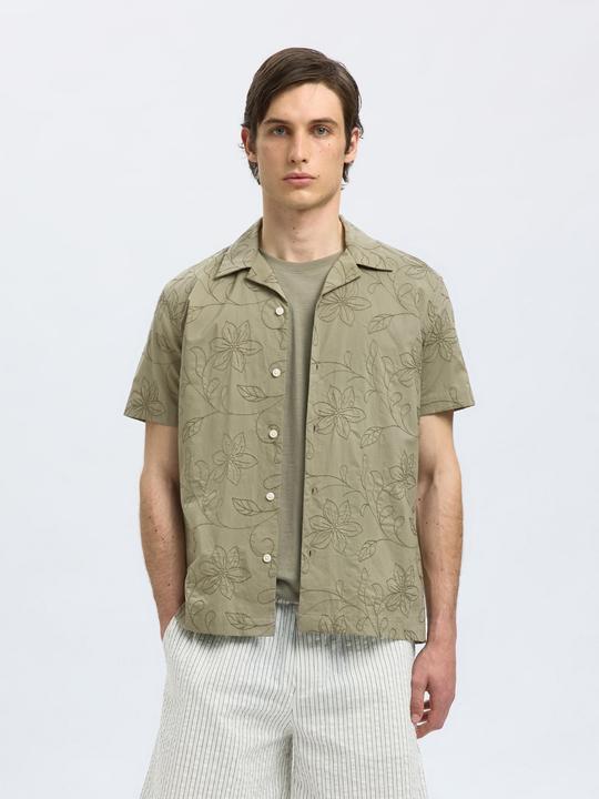 Actual product image Selected Homme 100% Baumwoll Kurzarmhemd (L)