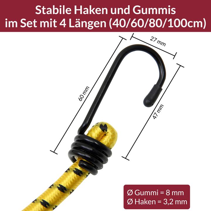Produktbild Deuba Spanngummi Set