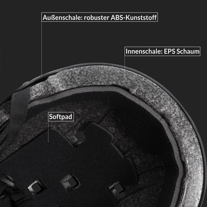 Actual product image Deuba Skatehelm (55 - 58 cm)