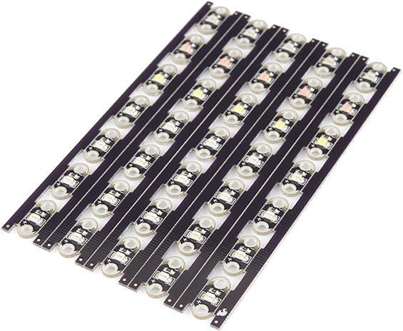 Actual product image LilyPad Rainbow LED Panel (5 strips of 7 colours)