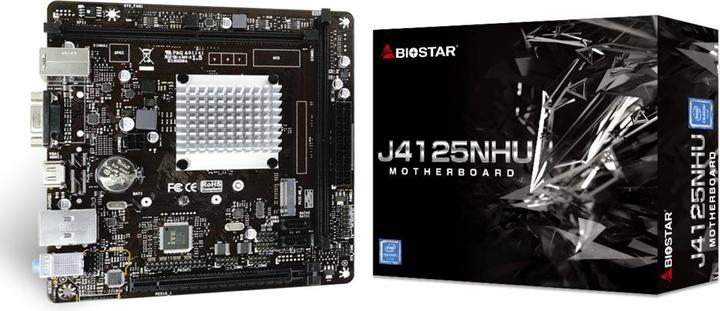 Actual product image Biostar J4125NHU (BGA 1090, Intel SoC, Mini-ITX)