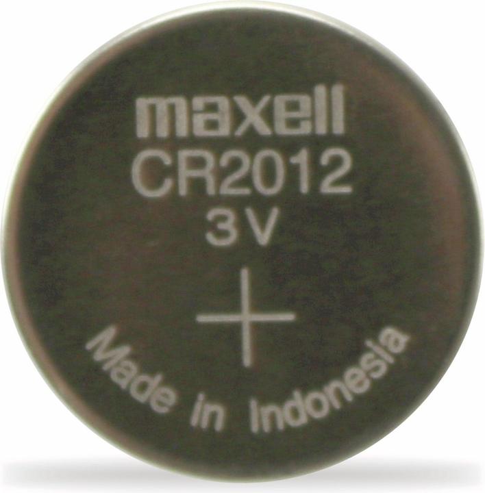 Produktbild Maxell Knopfzelle CR2012 1 Stück (1 Stk., CR2012, 50 mAh)
