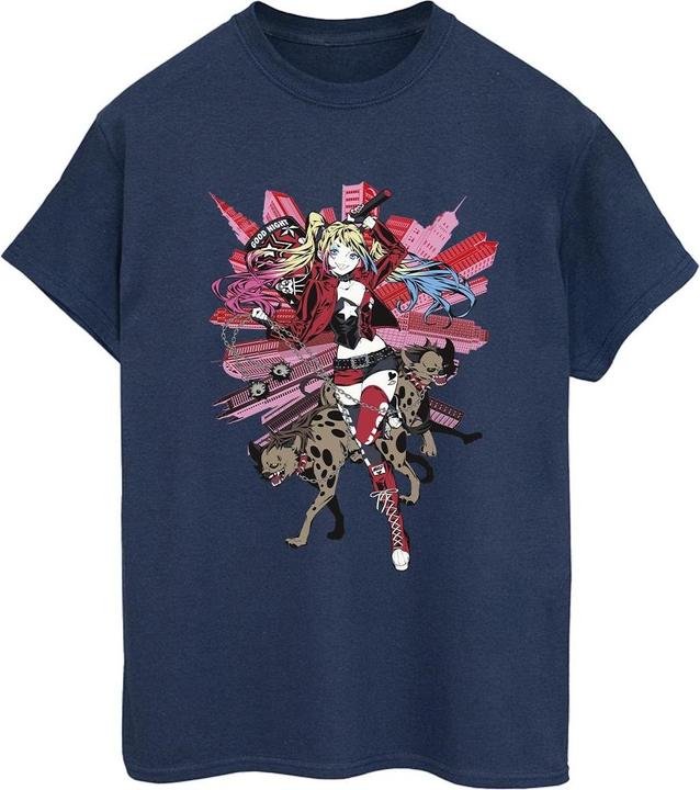 Immagine prodotto Maglietta boyfriend in cotone Harley Quinn Hyena (XL)