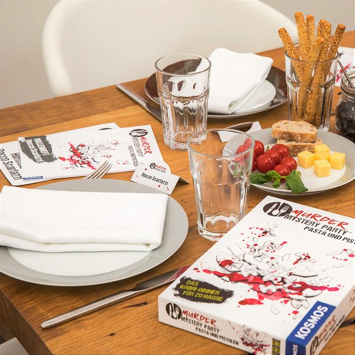 Produktbild Kosmos Murder Mystery Party - Pasta & Pistolen (Deutsch)