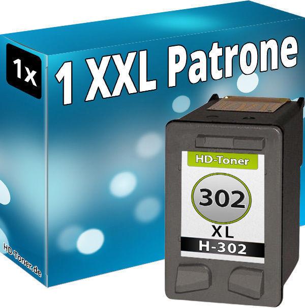 Actual product image Druckfuxx 1x TINTE PATRONEN für HP 302 XL DeskJet 1110 2130 3630 3631 3632 3633