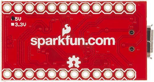 Actual product image SparkFun Arduino Pro Micro 5V/16Mhz