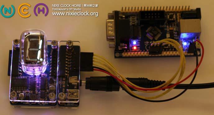 Actual product image Nixieclock IV-22 VFD Module for Arduino (Timepiece)